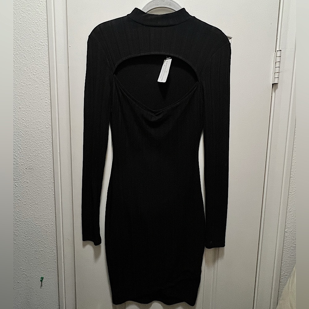 Black Midi dress